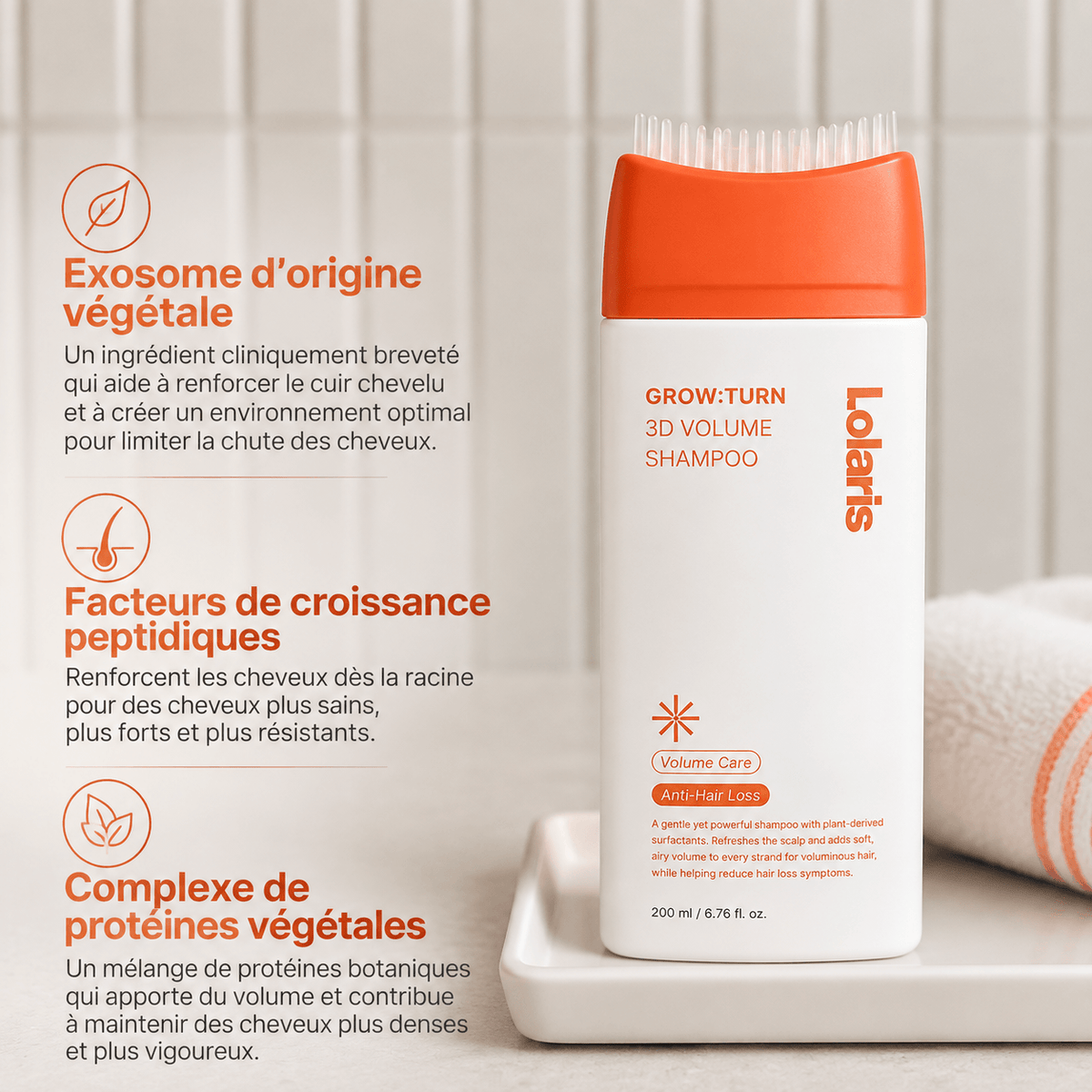 Shampoing Anti-Chute & Volume 200ml