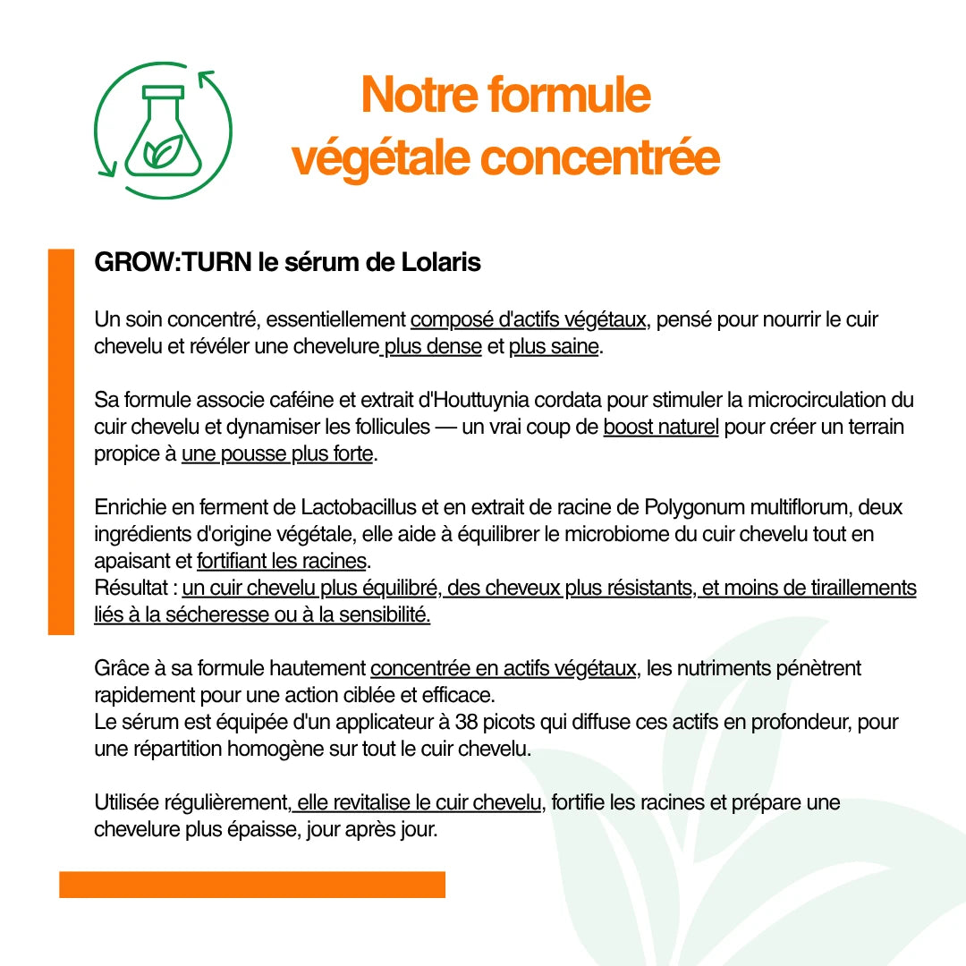 Lolaris Sérum de croissance capillaire 100ml